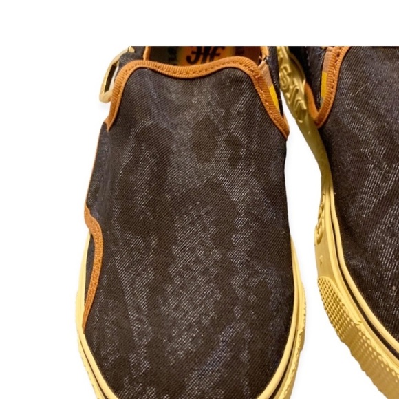 Gwen Stefani L.A.M.B. Royal Elastics Katella Tex Navy Python Slip on sne… - Picture 6 of 11